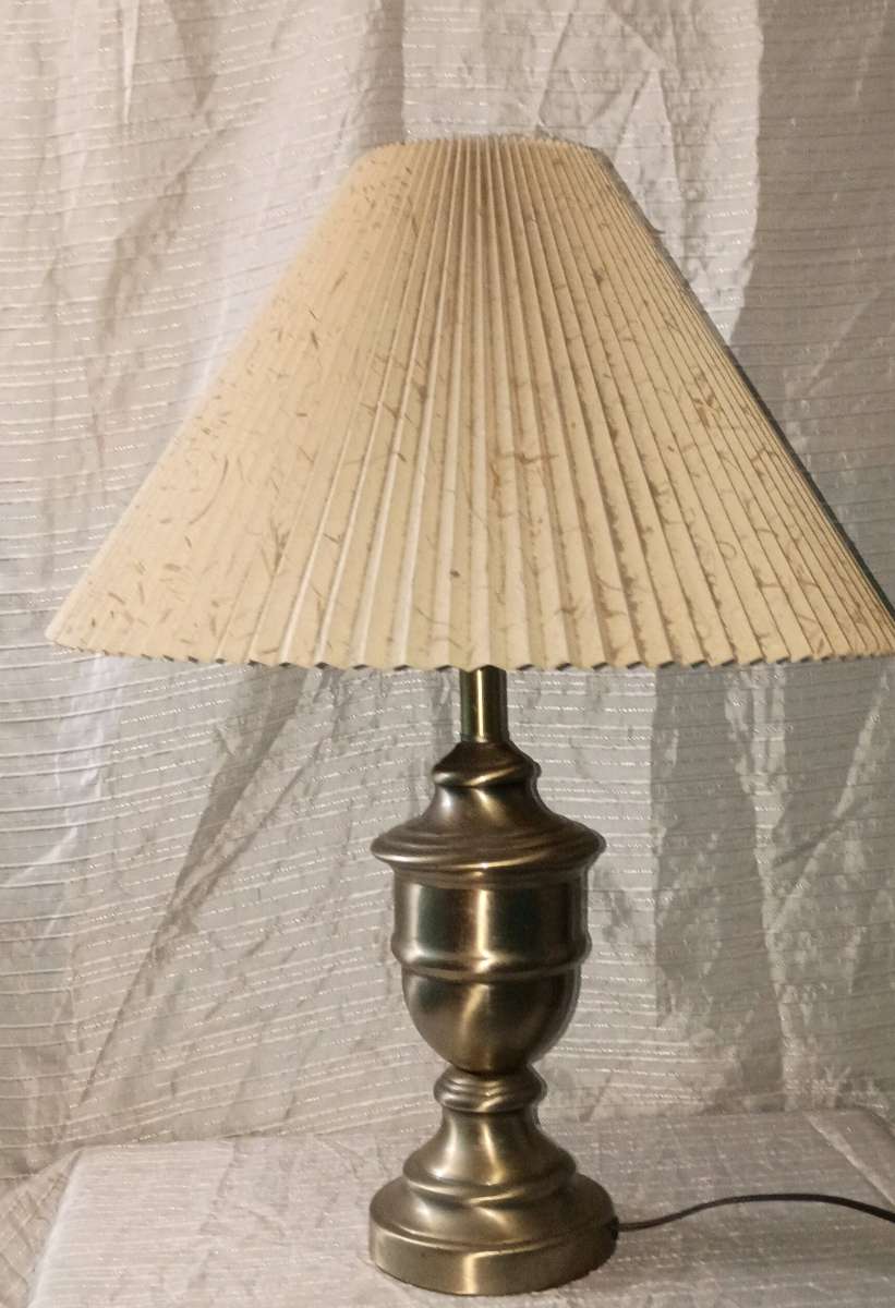 Vintage MidCentury Modern Brass Table Lamp