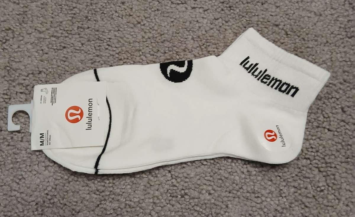 5 Lululemon Ankle Socks Womens Medium