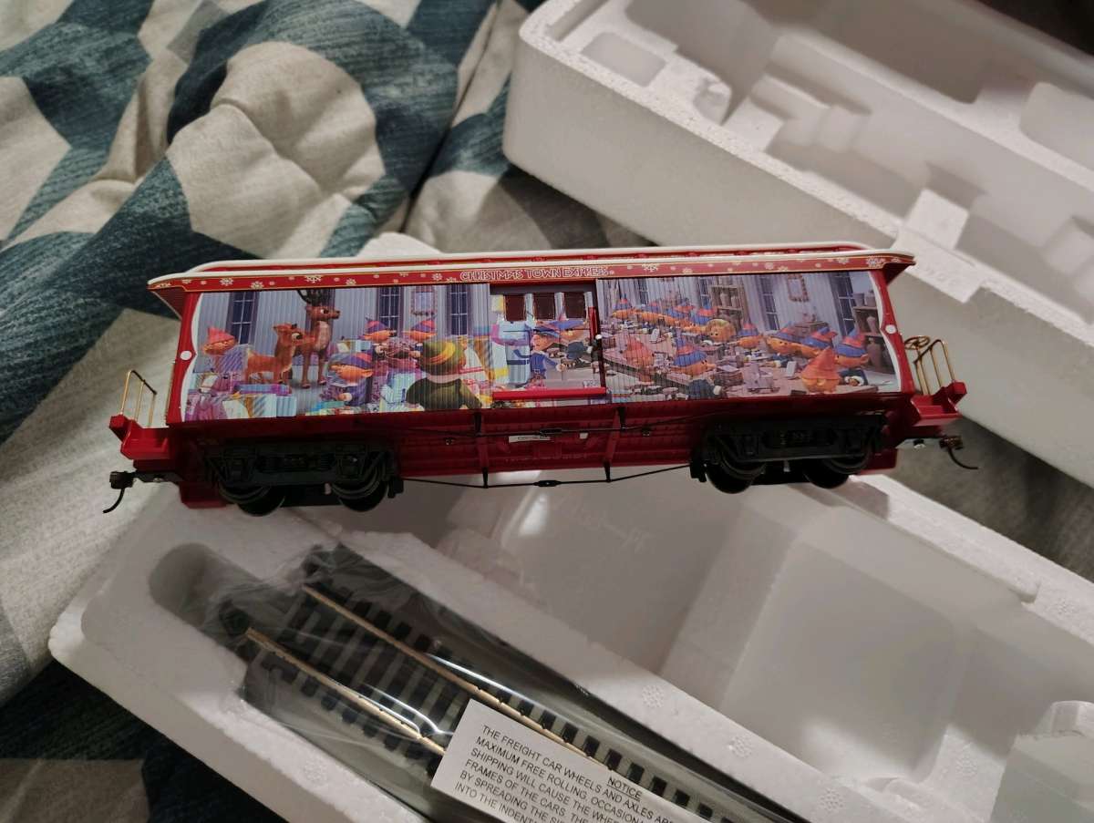 Hawthorne Village Rudolph Train set