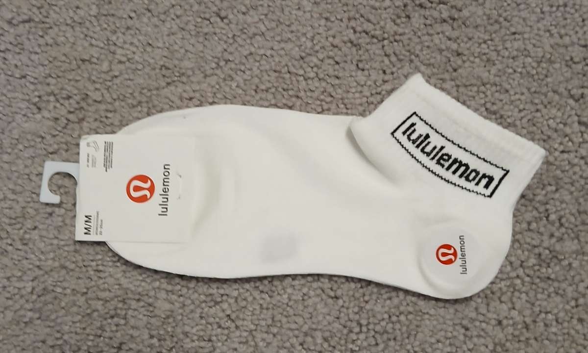 5 Lululemon Ankle Socks Womens Medium