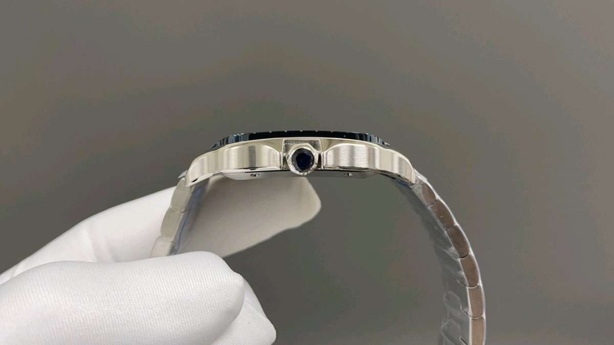 luxury automatic square dial blue