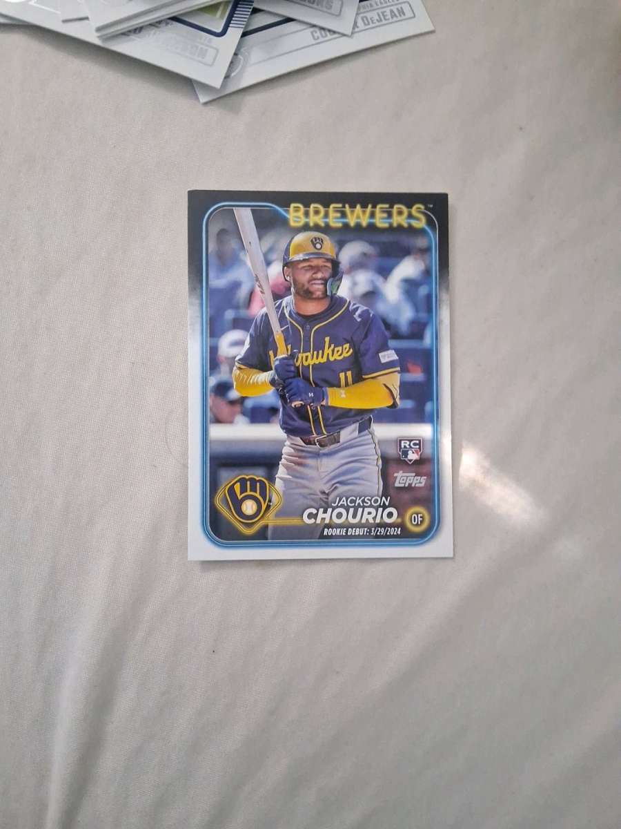 2024 jackson chourio rookie card