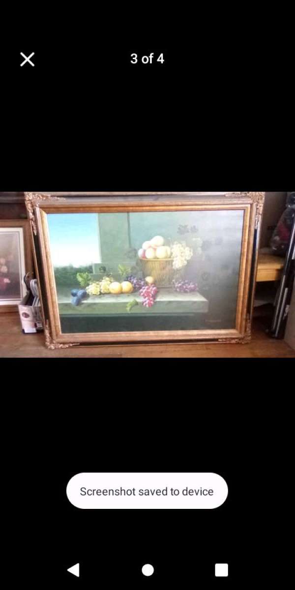 oil painting signed by c Freeman himself