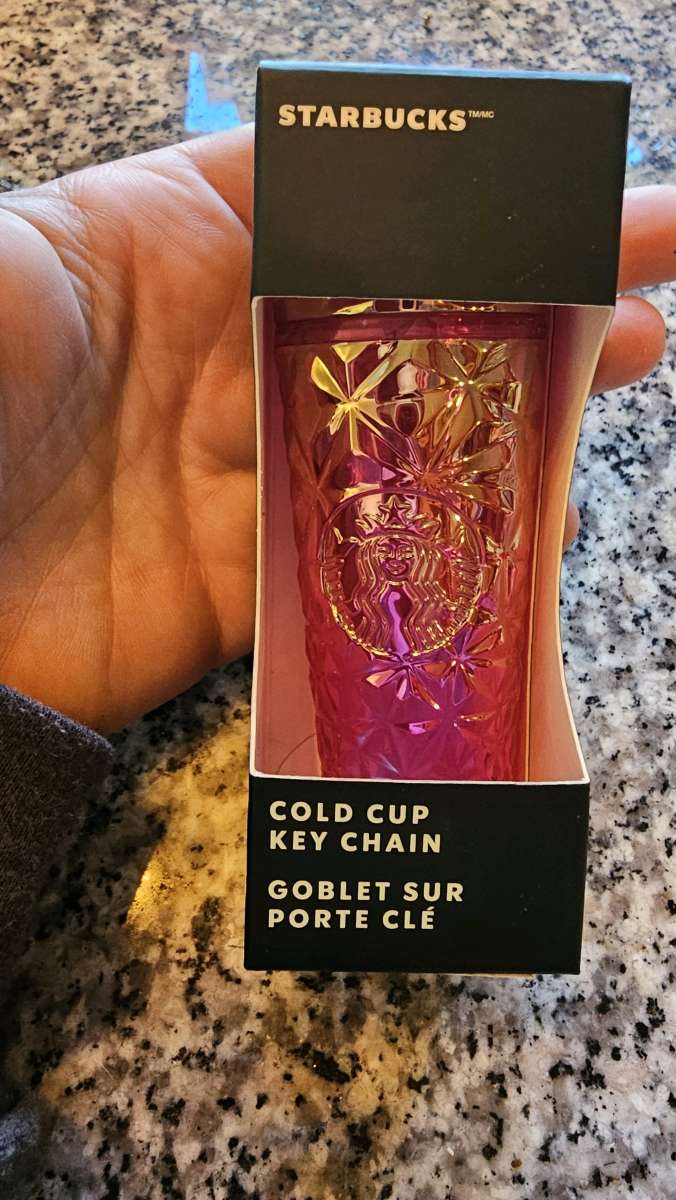 Womens Starbucks Keychain