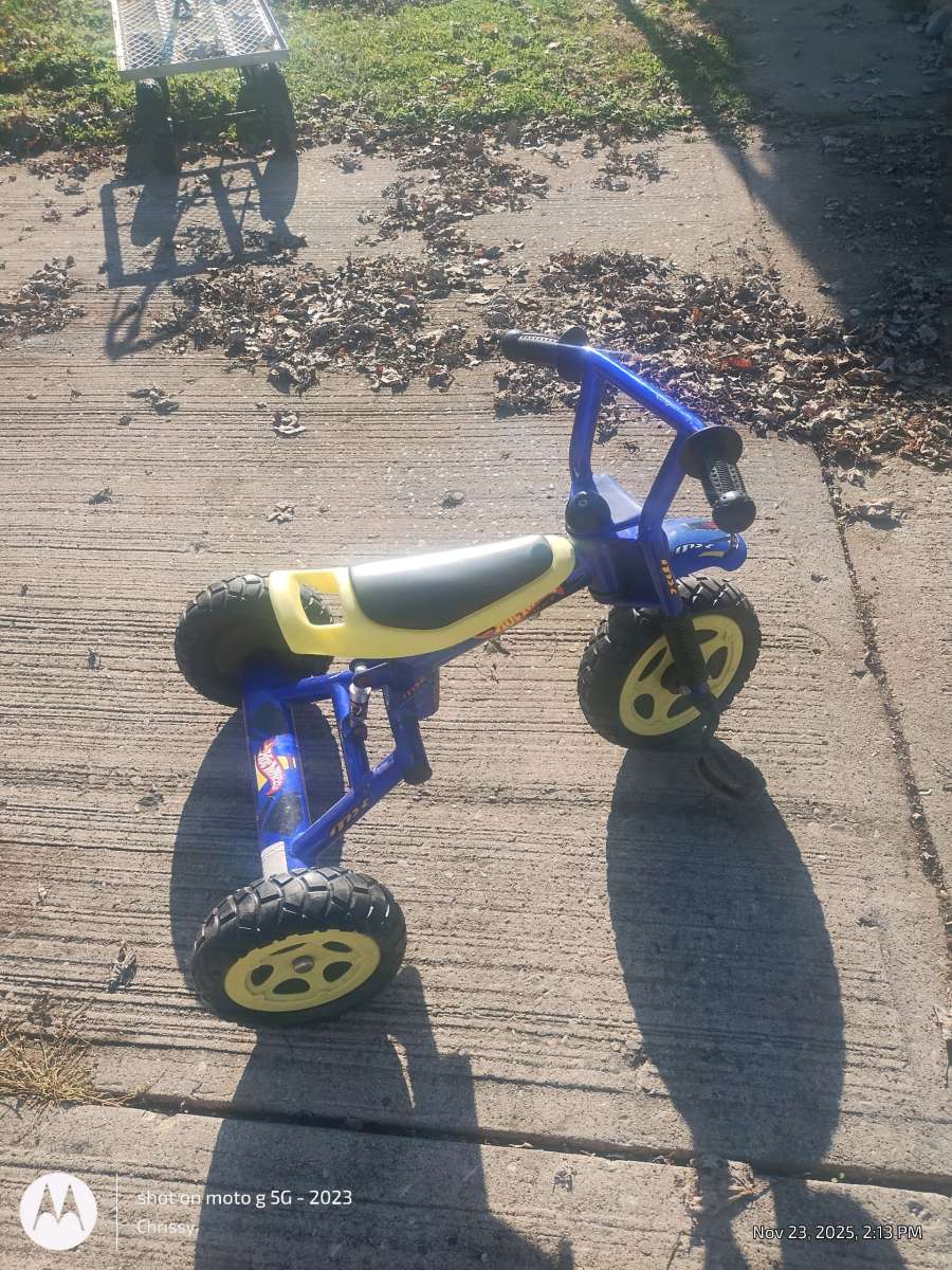 Hot wheels tricycle
