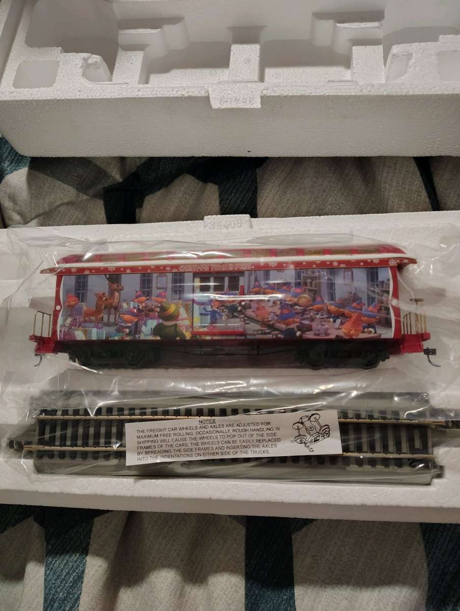 Hawthorne Village Rudolph Train set