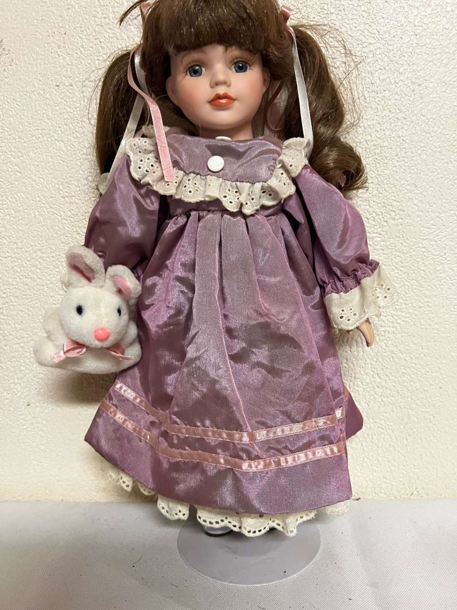 vintage porcelain doll