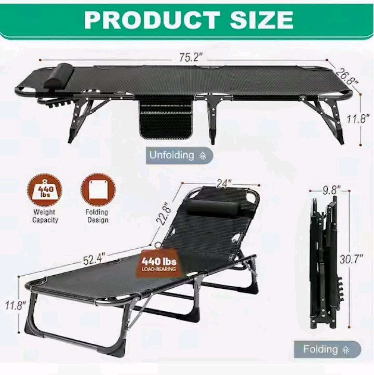 Camping Cot Bed