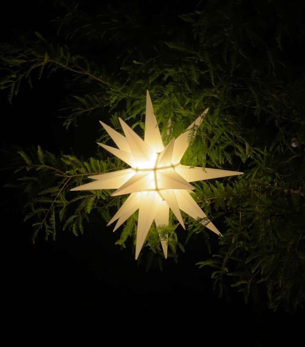 22Moravian Star Light  Durable PVC  Christmas decorations