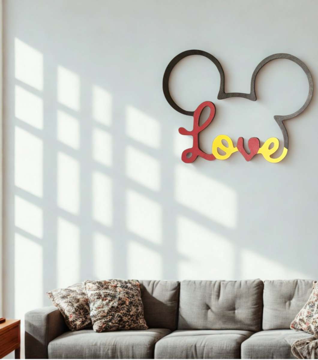 Mickey Mouse inspired wall art
