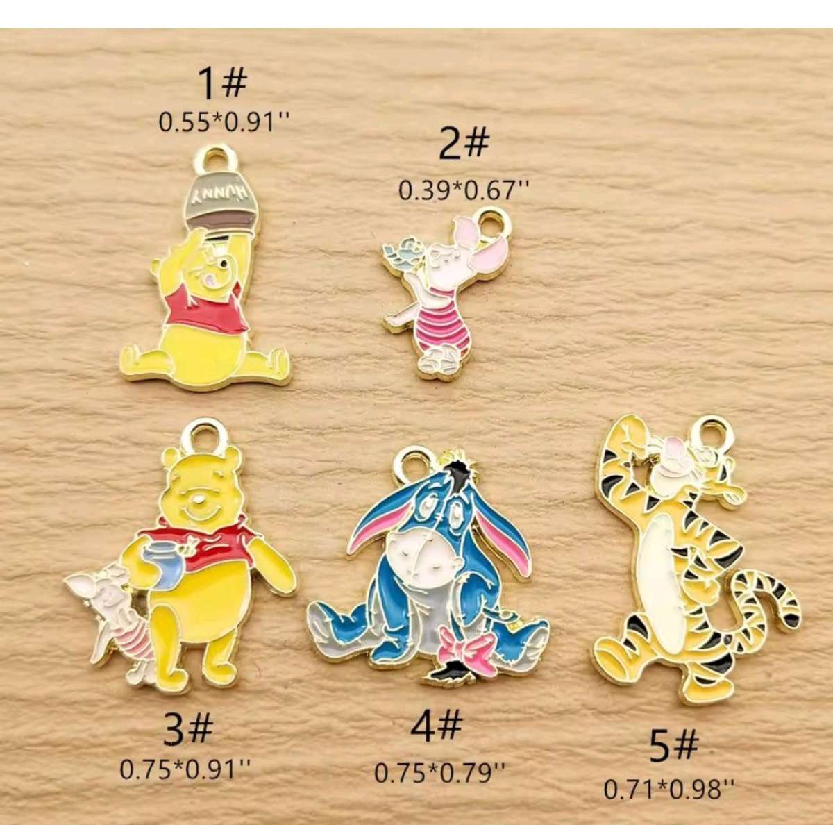 16in Silver Necklace Set with Eeyore