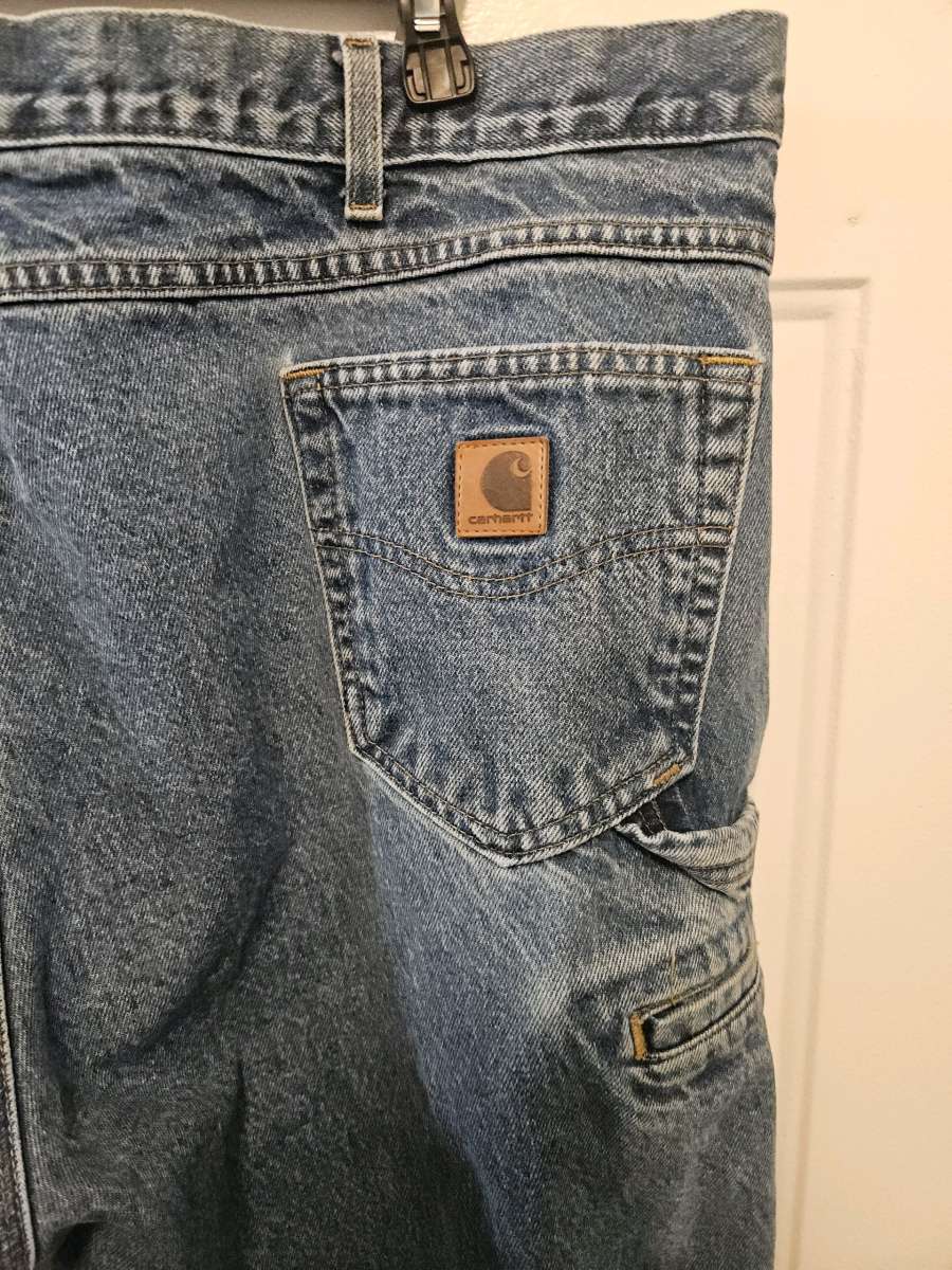 Carhartt Mens Denim Blue Jeans