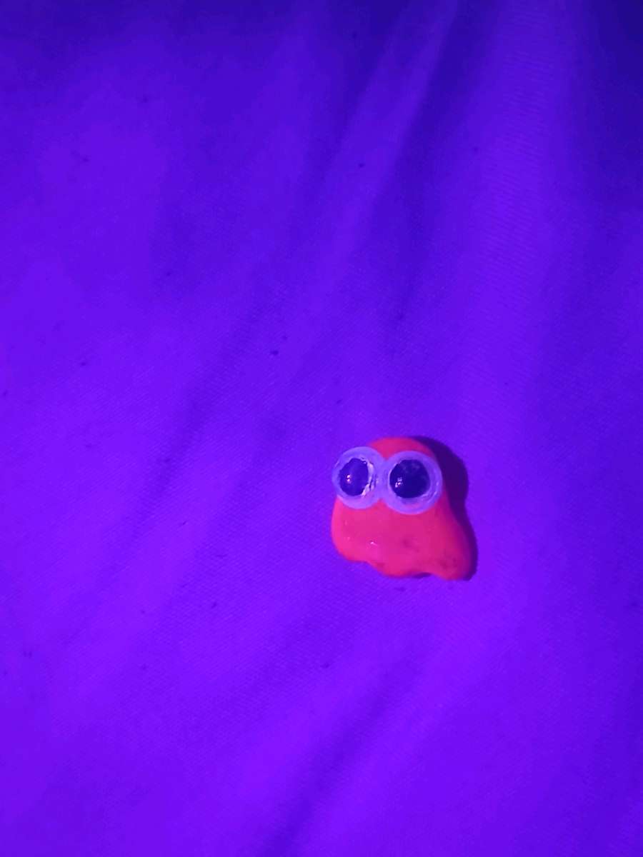 Handmade glow in the dark ghost