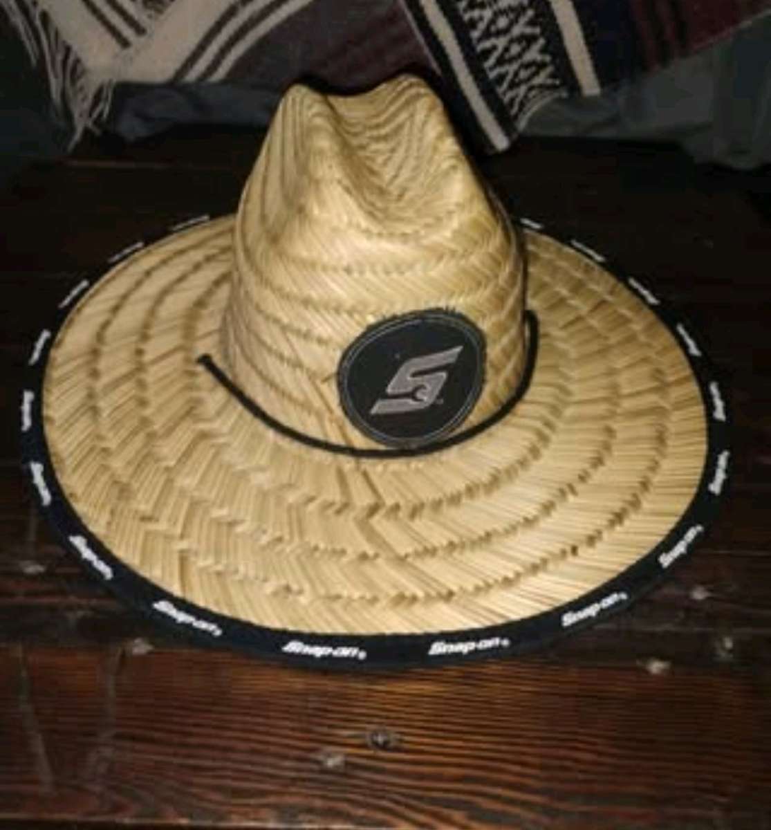 Snap On Straw Hat