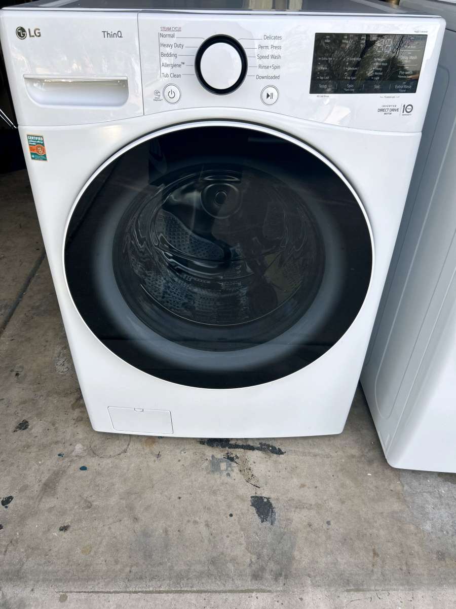 lg washer and dryer