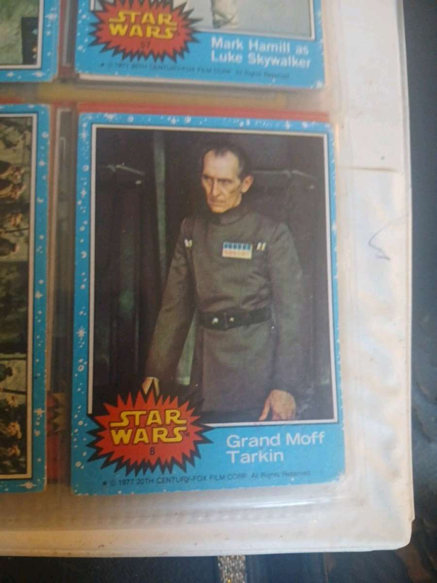 1977 Topps Star Wars trading cards