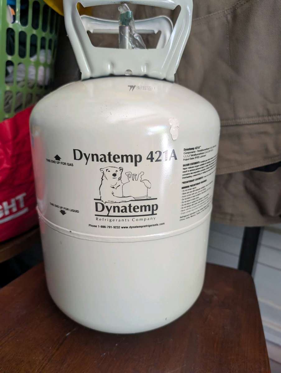 DynaTemp Refrigerant 421A  25lb unopened