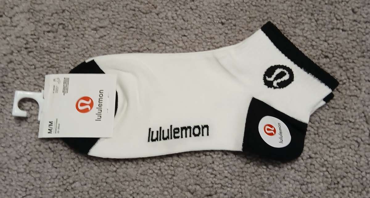 5 Lululemon Ankle Socks Womens Medium