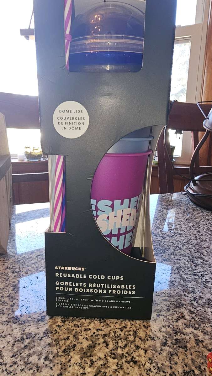 Starbucks 5pc cup set