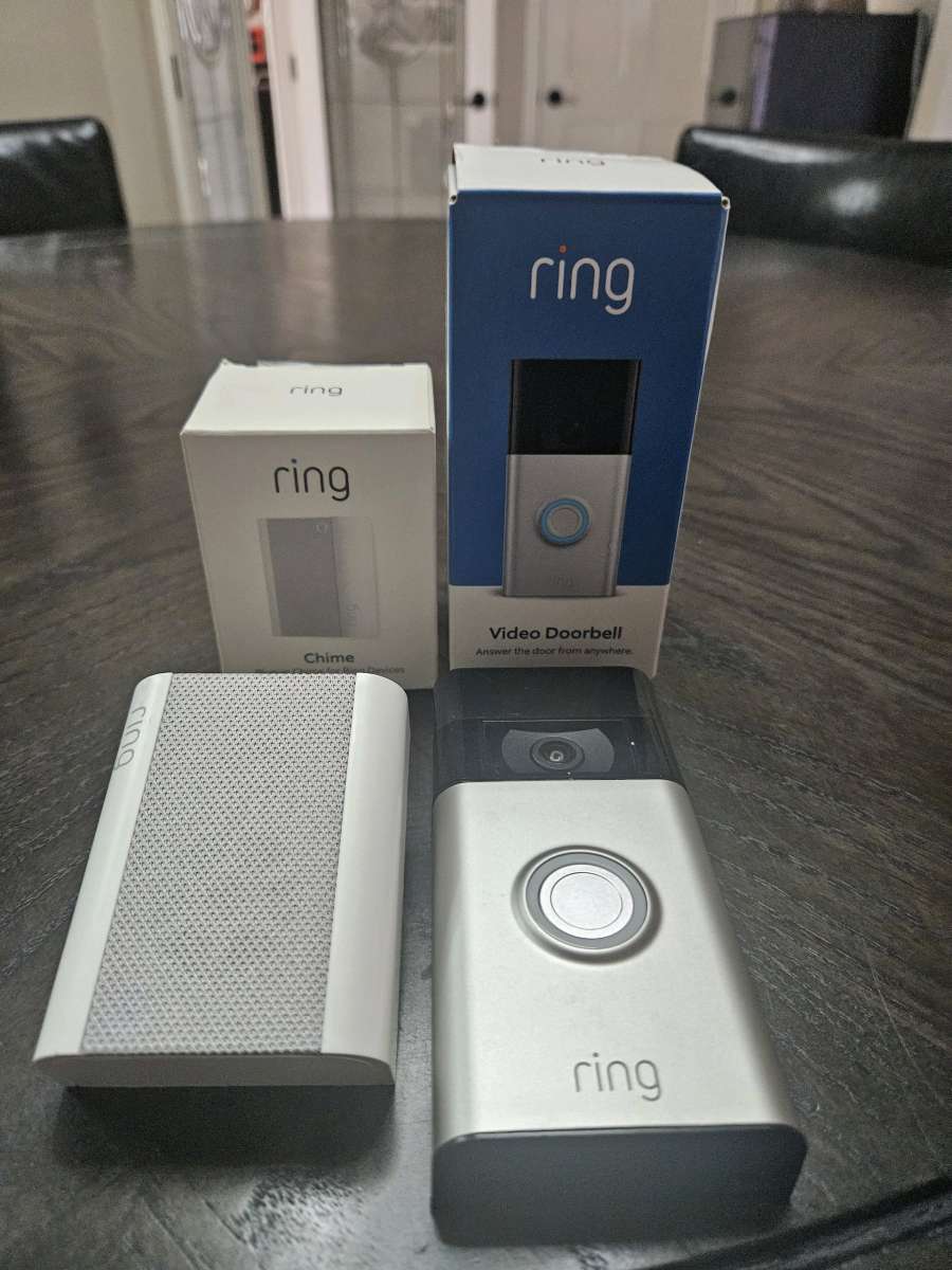 Ring Doorbell and Chime