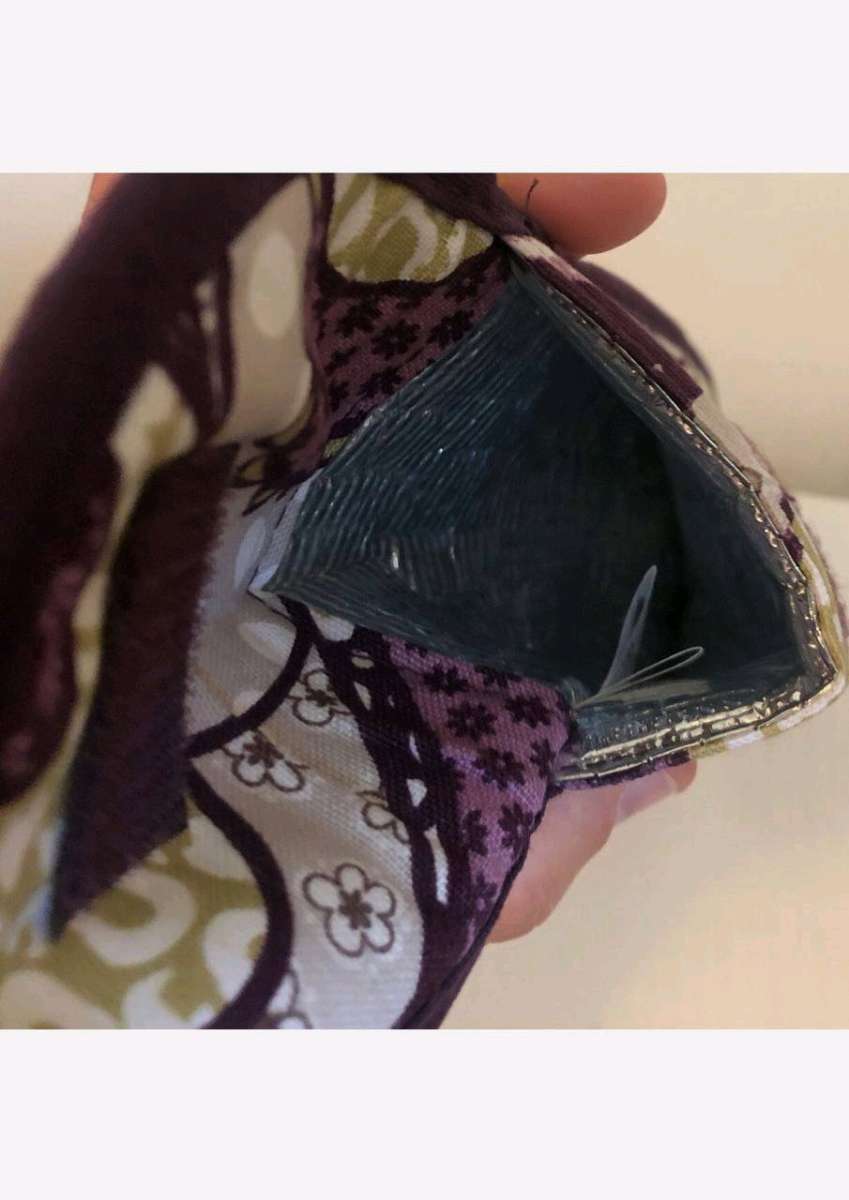 ThirtyOne Plum Awesome Blossom Travel Flat Iron Case Bag Pur