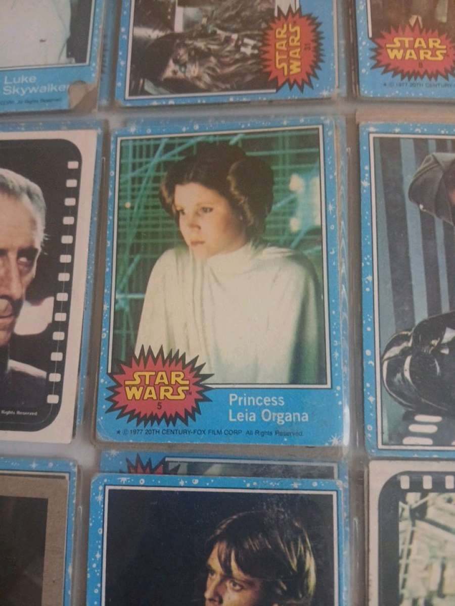 1977 Topps Star Wars trading cards