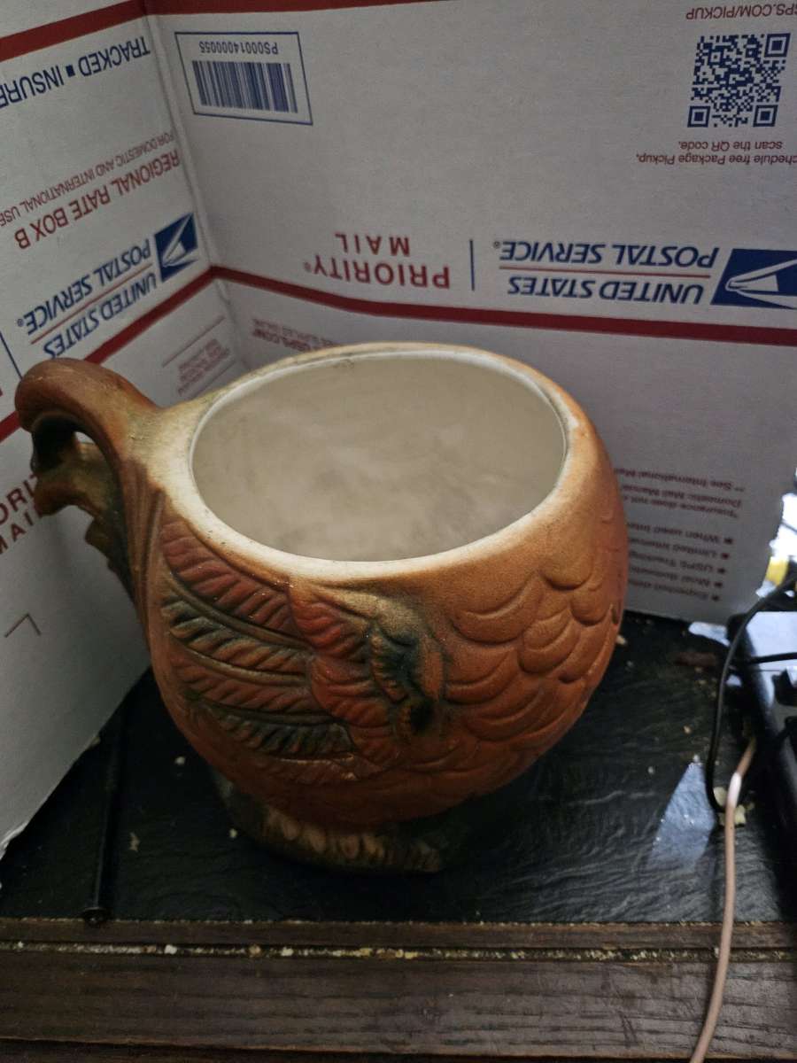 Old rooster cookie jar