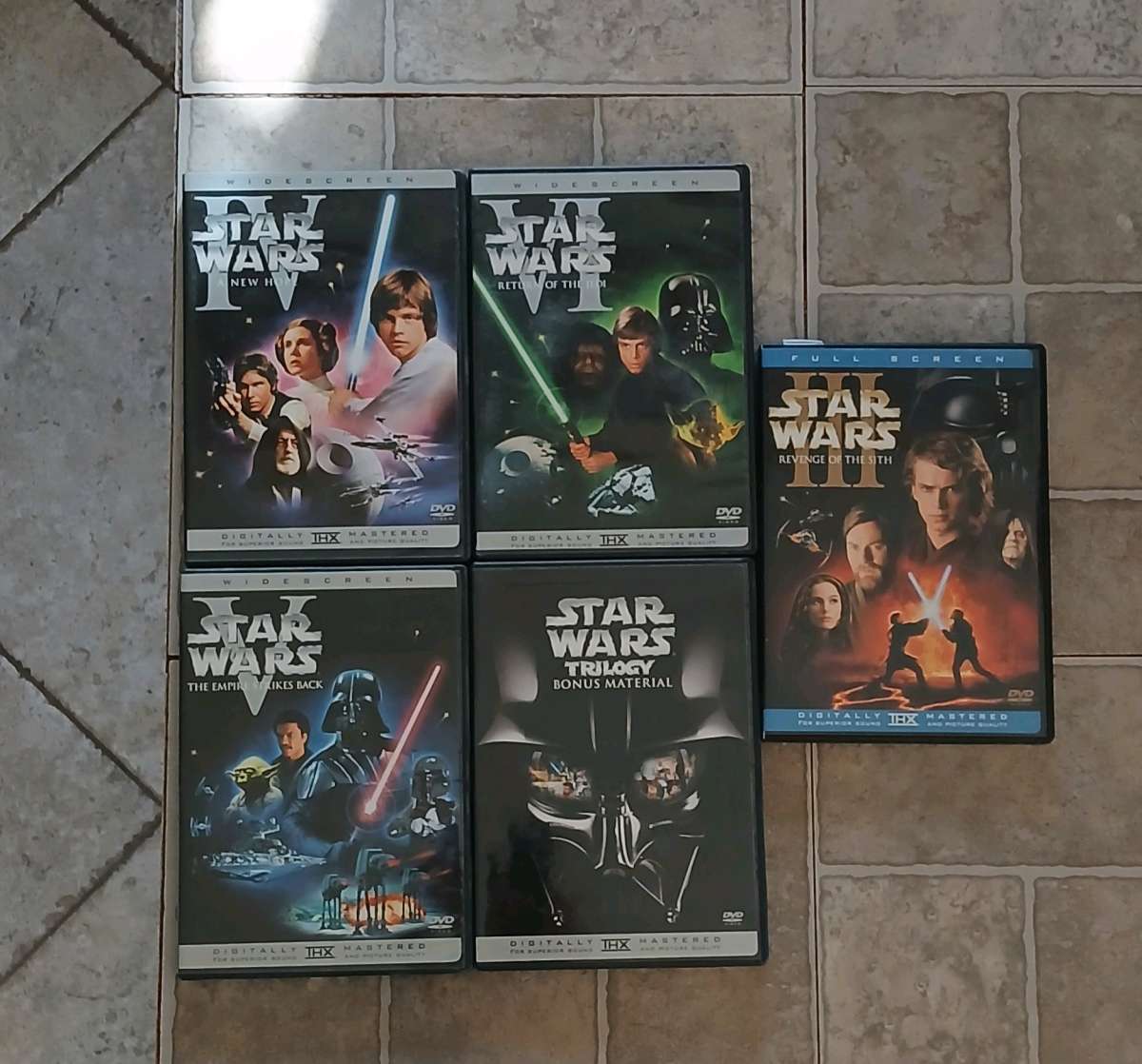 Star Wars Trilogy Episodes 4 5 6 and 3