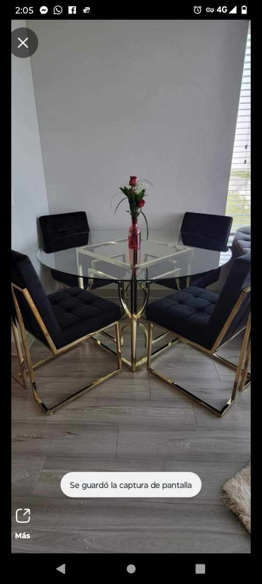 set de juego de comedor