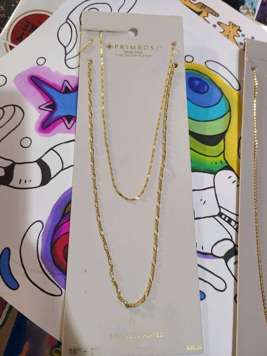 14k 18k Gold Plated Chains