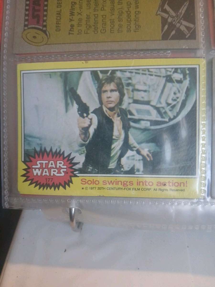 1977 Topps Star Wars trading cards