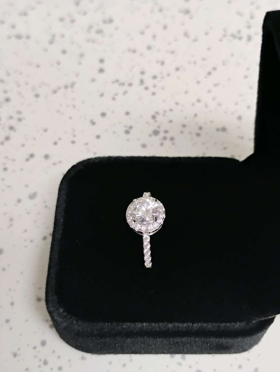 925 Stamped MOISSANITE STONE