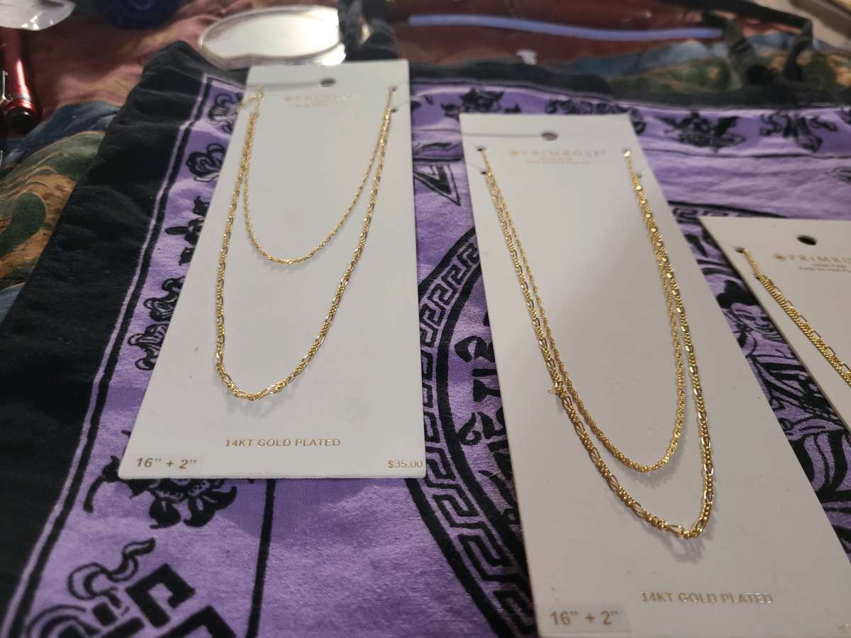 14k 18k Gold Plated Chains
