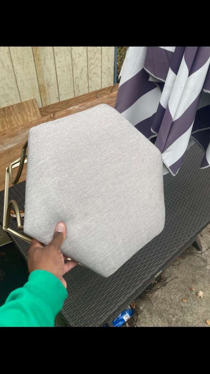 HomeGoods Hexagonal Stool