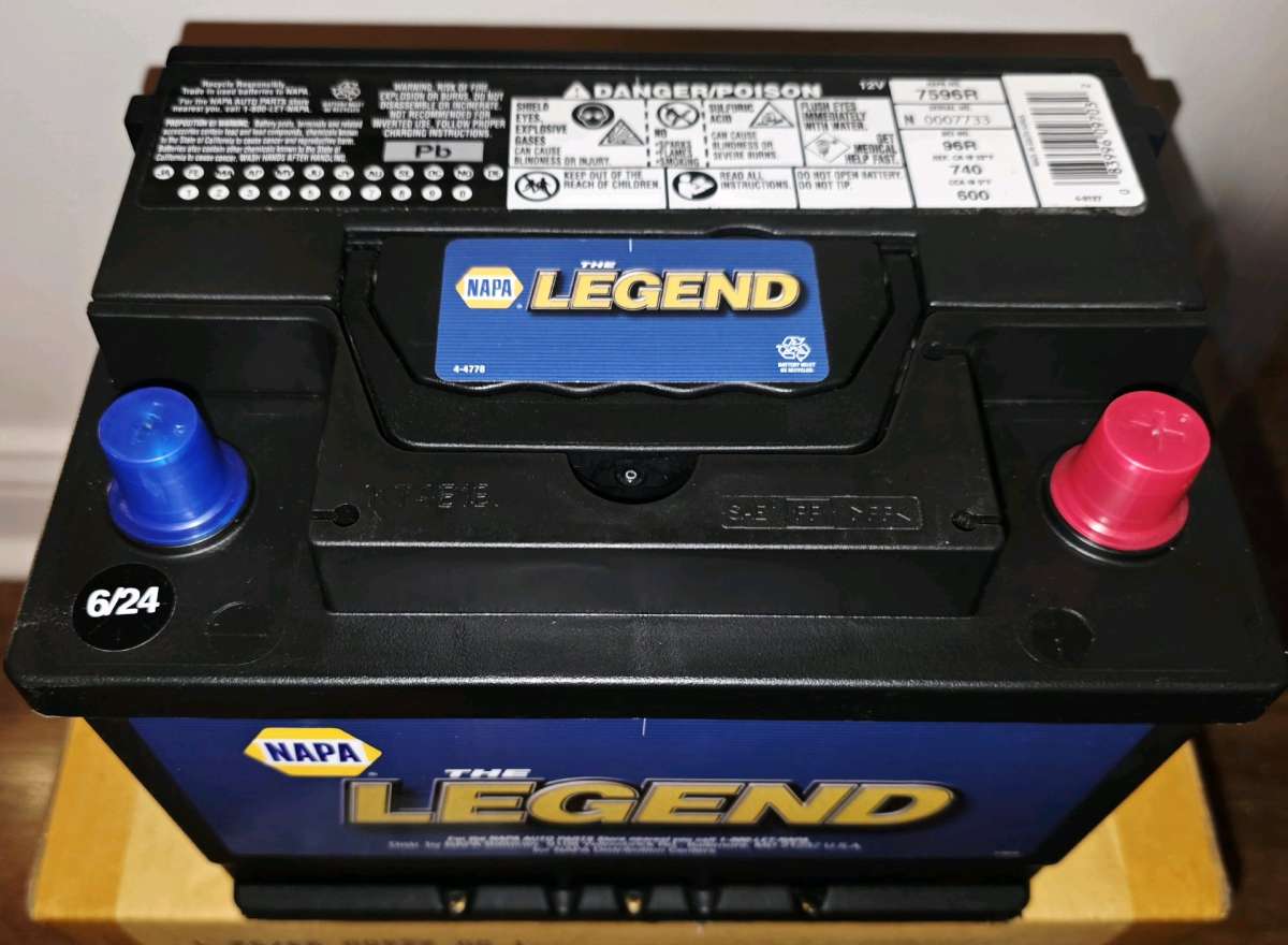 NAPA Car Battery BCI No 96R 600A