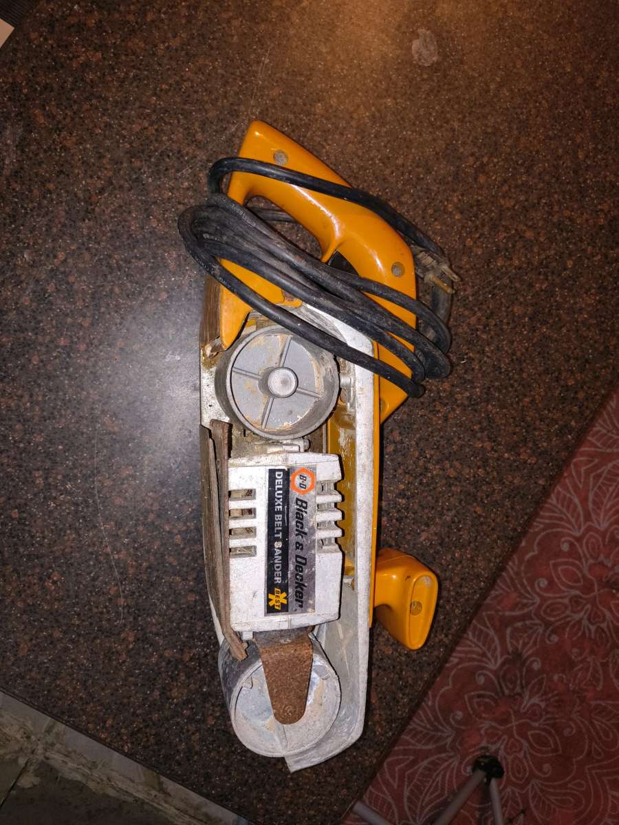 Black and Decker belt sander