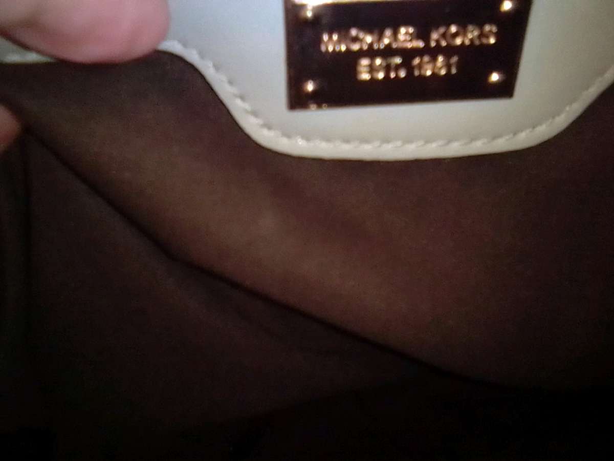 Michael kors light blue bag