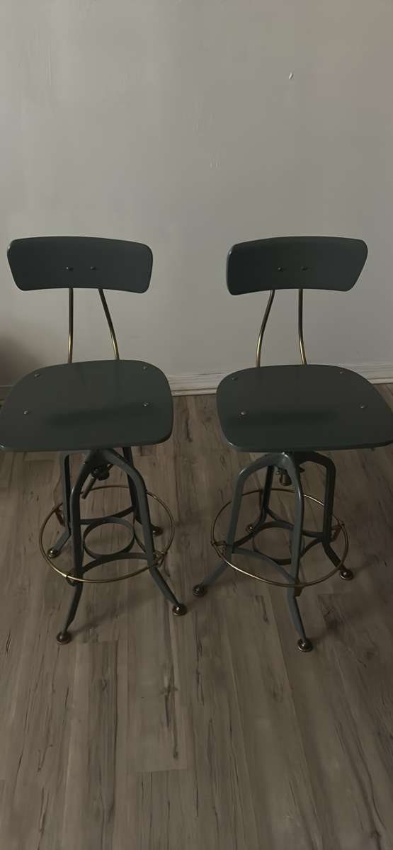 Restoration Hardware Vintage Bar Stools