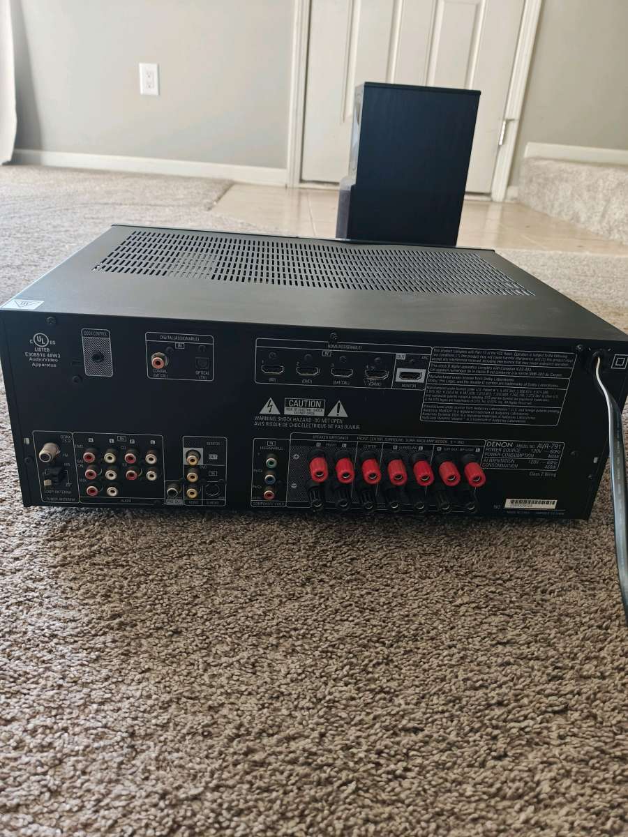 Denon AVR791 71 Surround Receiver  Fully Tested  Cleaned