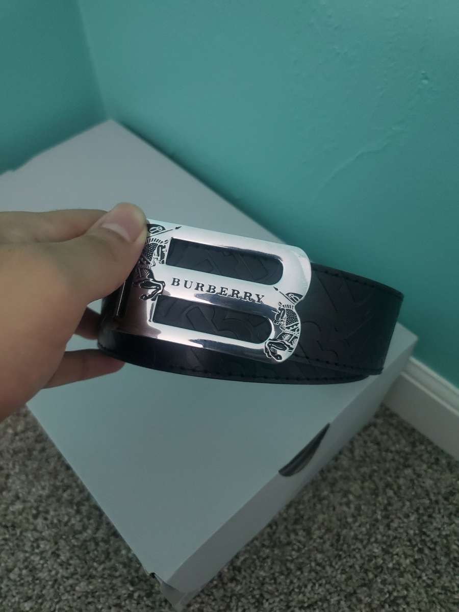 Mens Burberry Belt