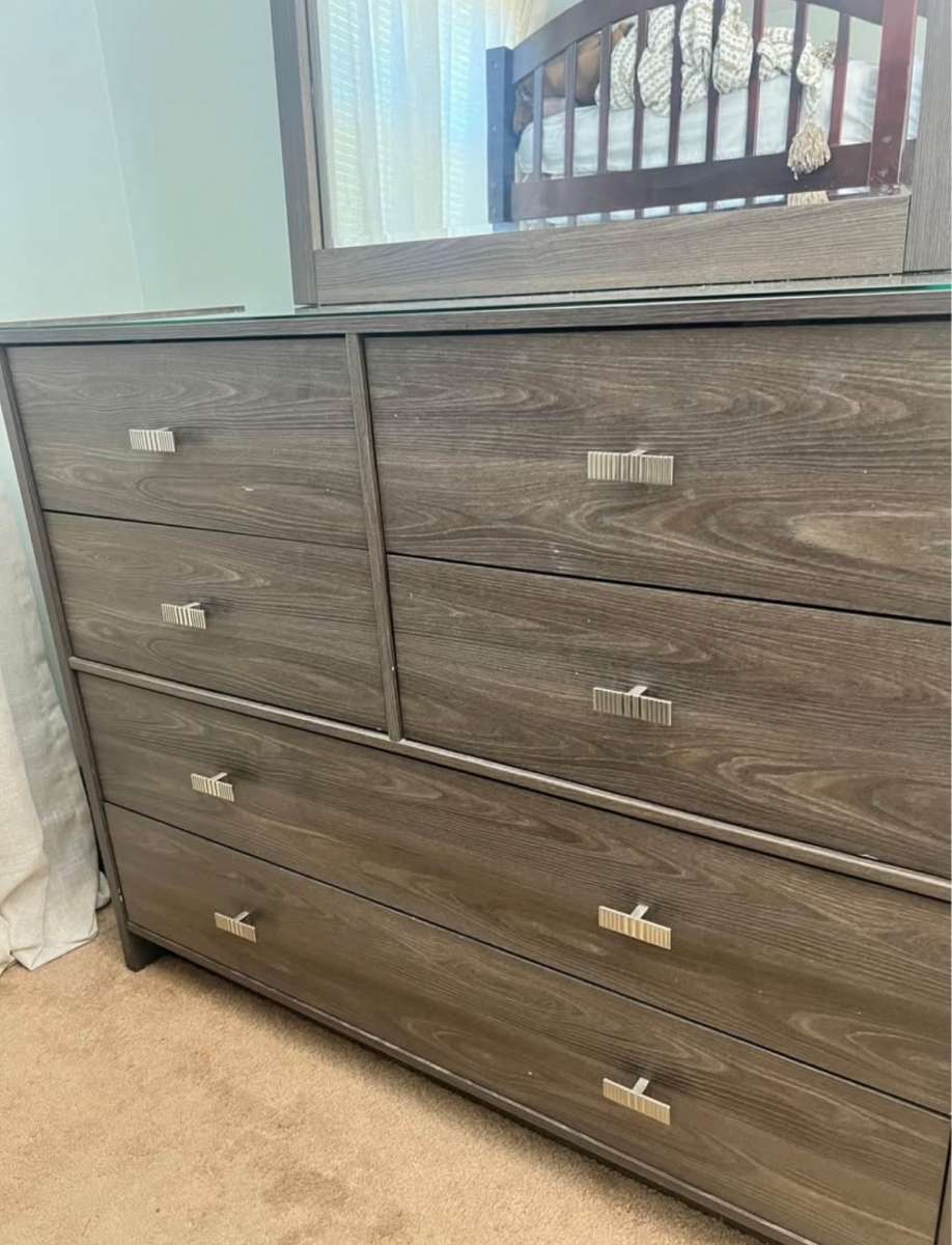 Ashleys furniture Four piece bedroom set