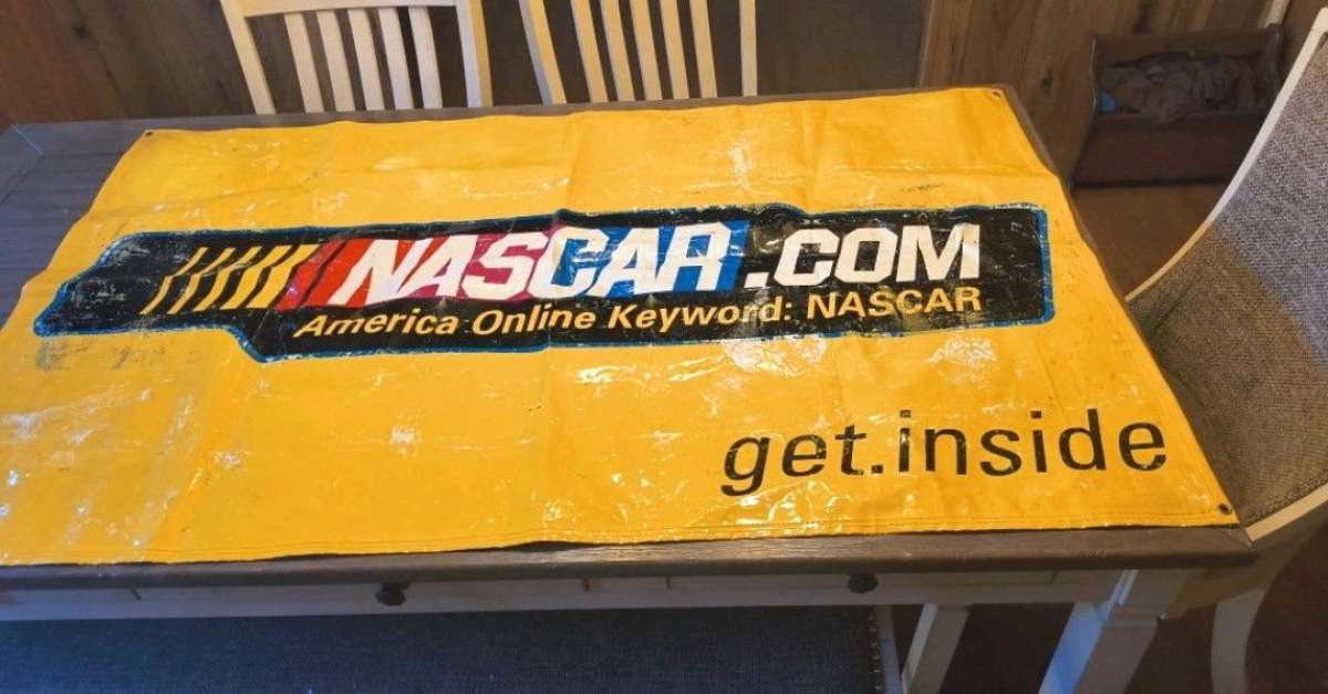 NASCAR POSTER VINTAGE