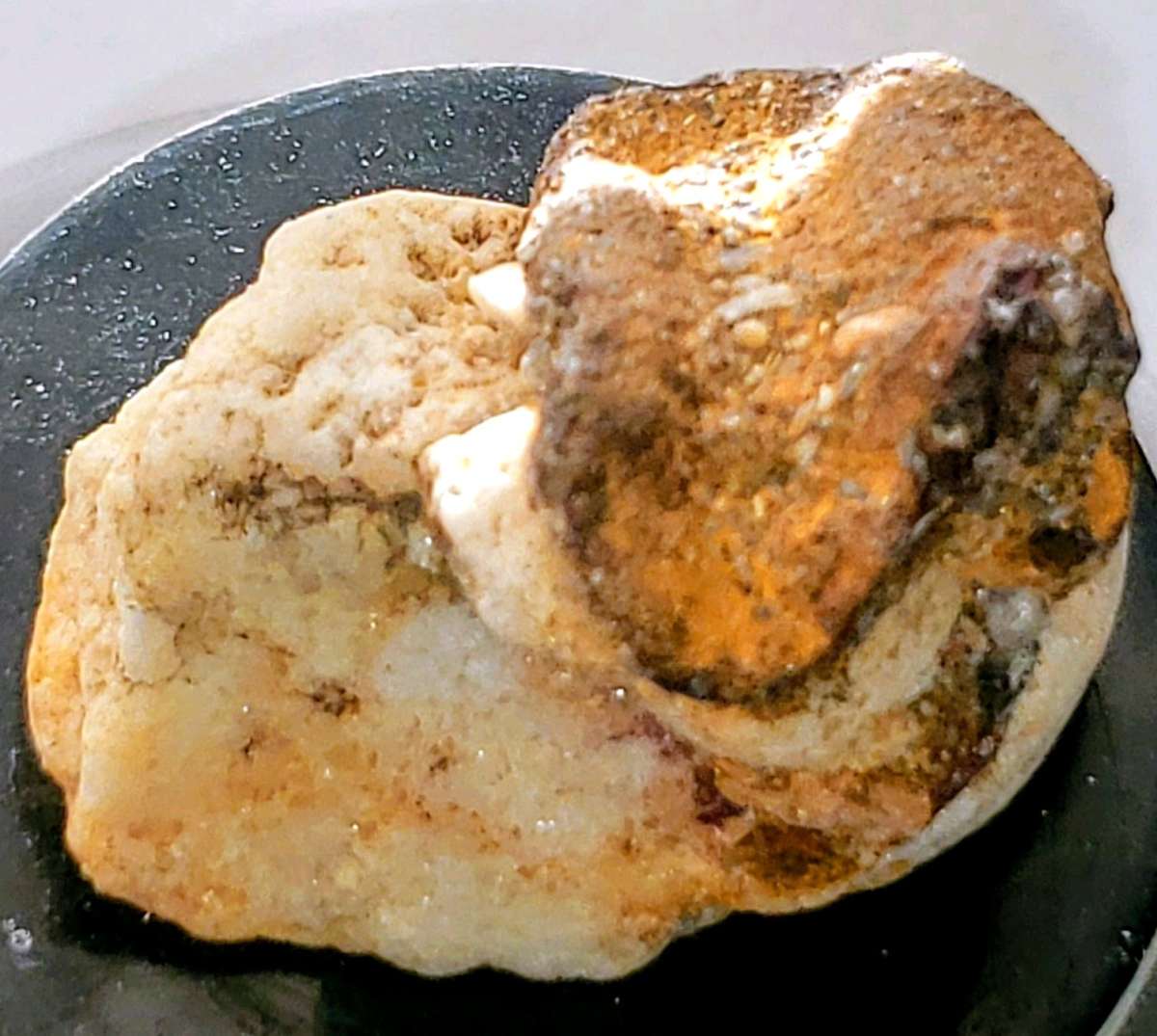 Geophite Multicolored Veined Gold Rose Quartz