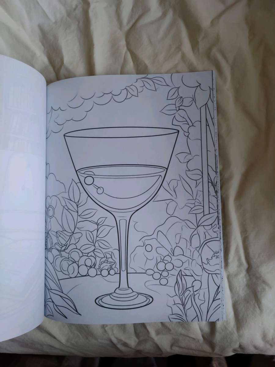 Adult coloring book