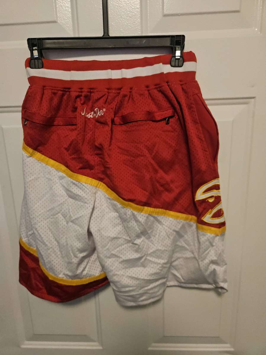 Atlanta Hawks Just Don 198687 NBA Shorts