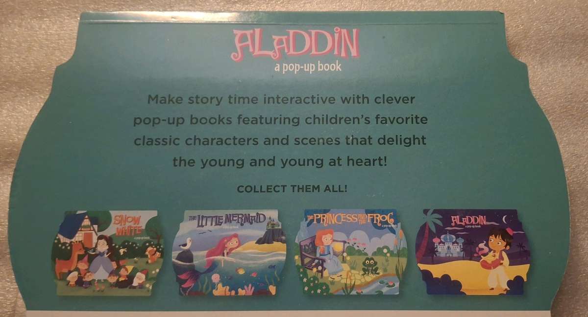Aladdin A pop up book