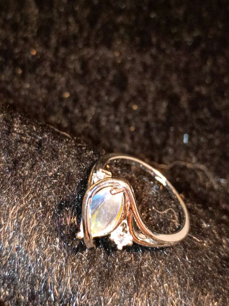 925 sterling opal ring