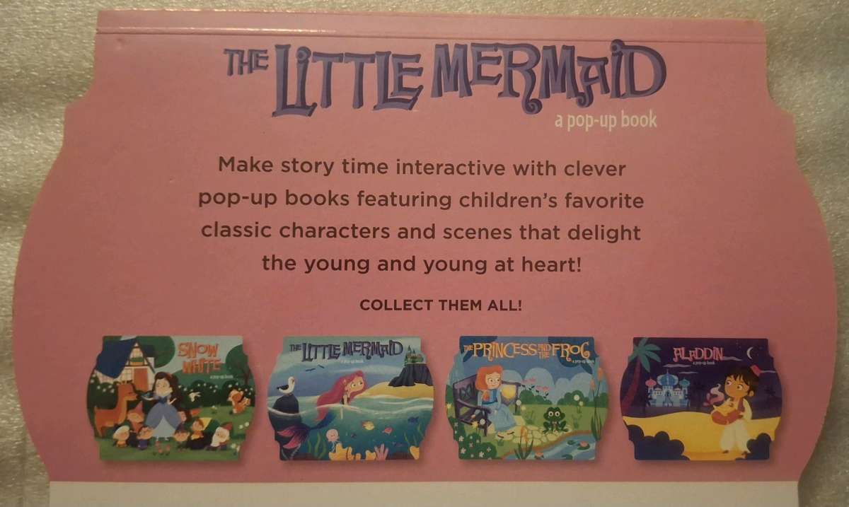 The Little Mermaid a pop up book