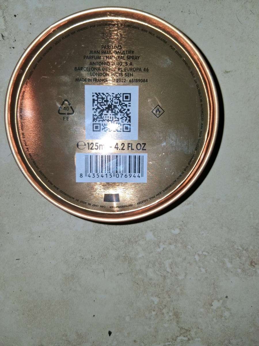 jean pual gualtier black 125ml