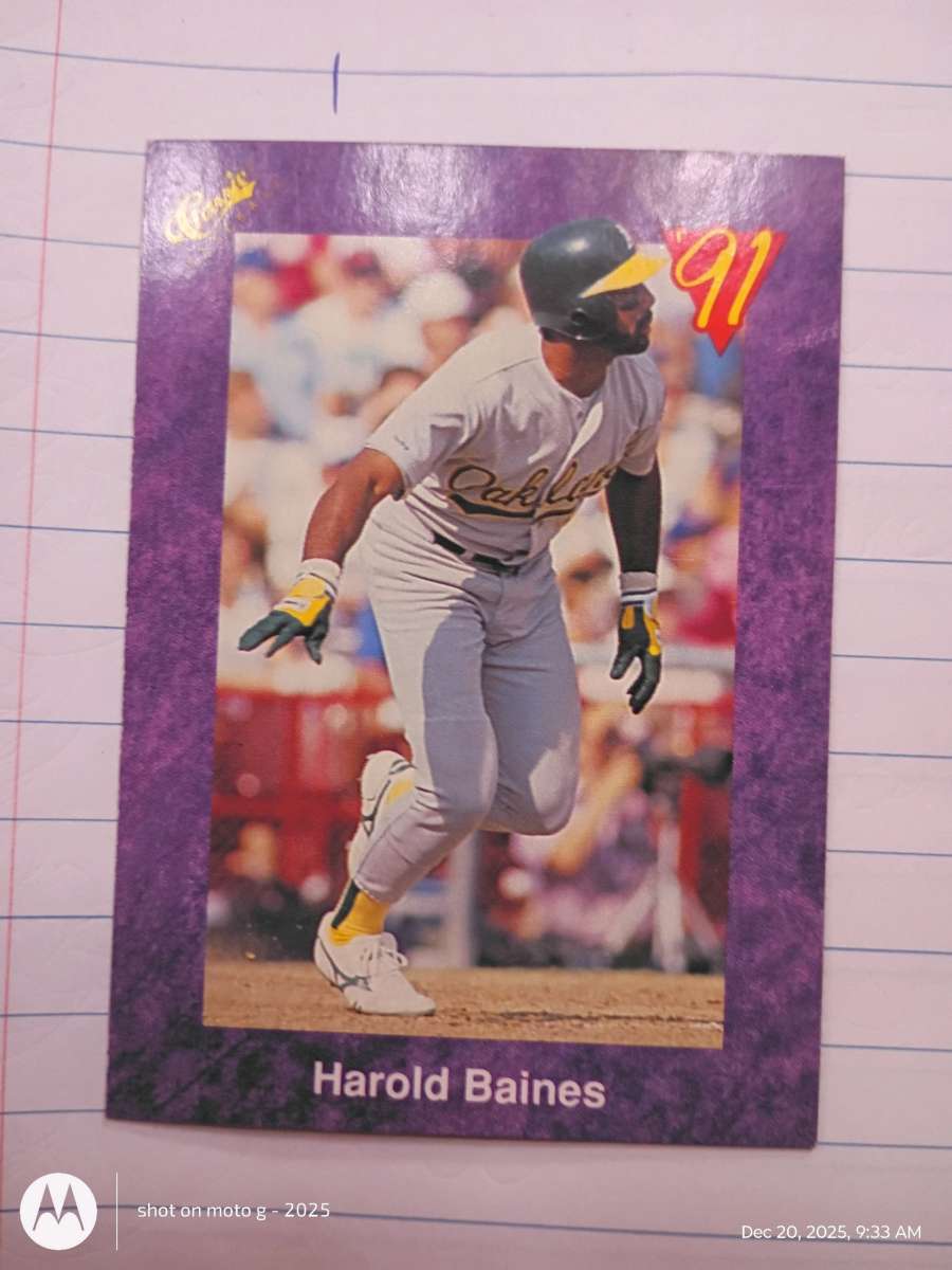 Harold Baines card 13